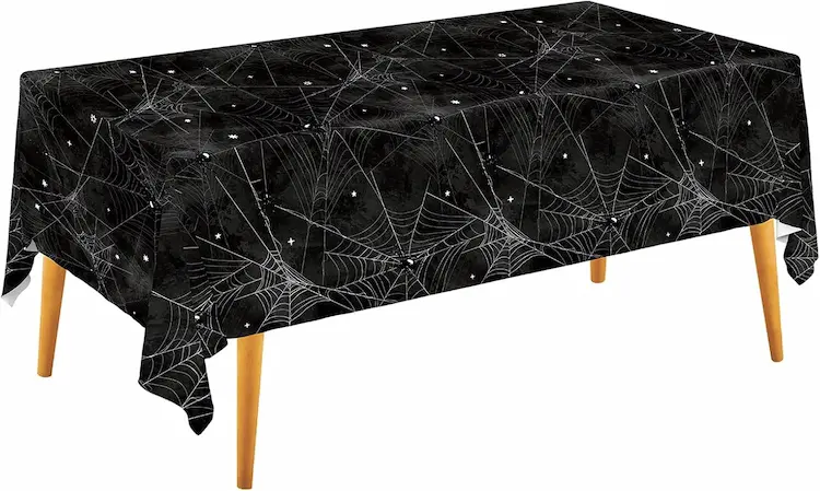 Gatherfun Spider Web Disposable Tablecloth