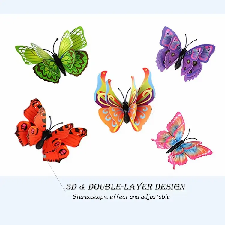 OPSEAM 3D Butterfly Wall Decor
