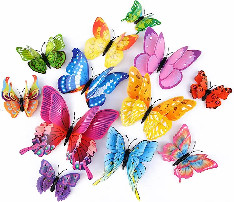 OPSEAM 3D Butterfly Wall Decor