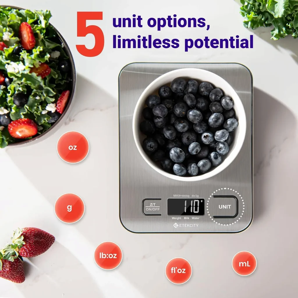 Etekcity Digital Kitchen Food Scale