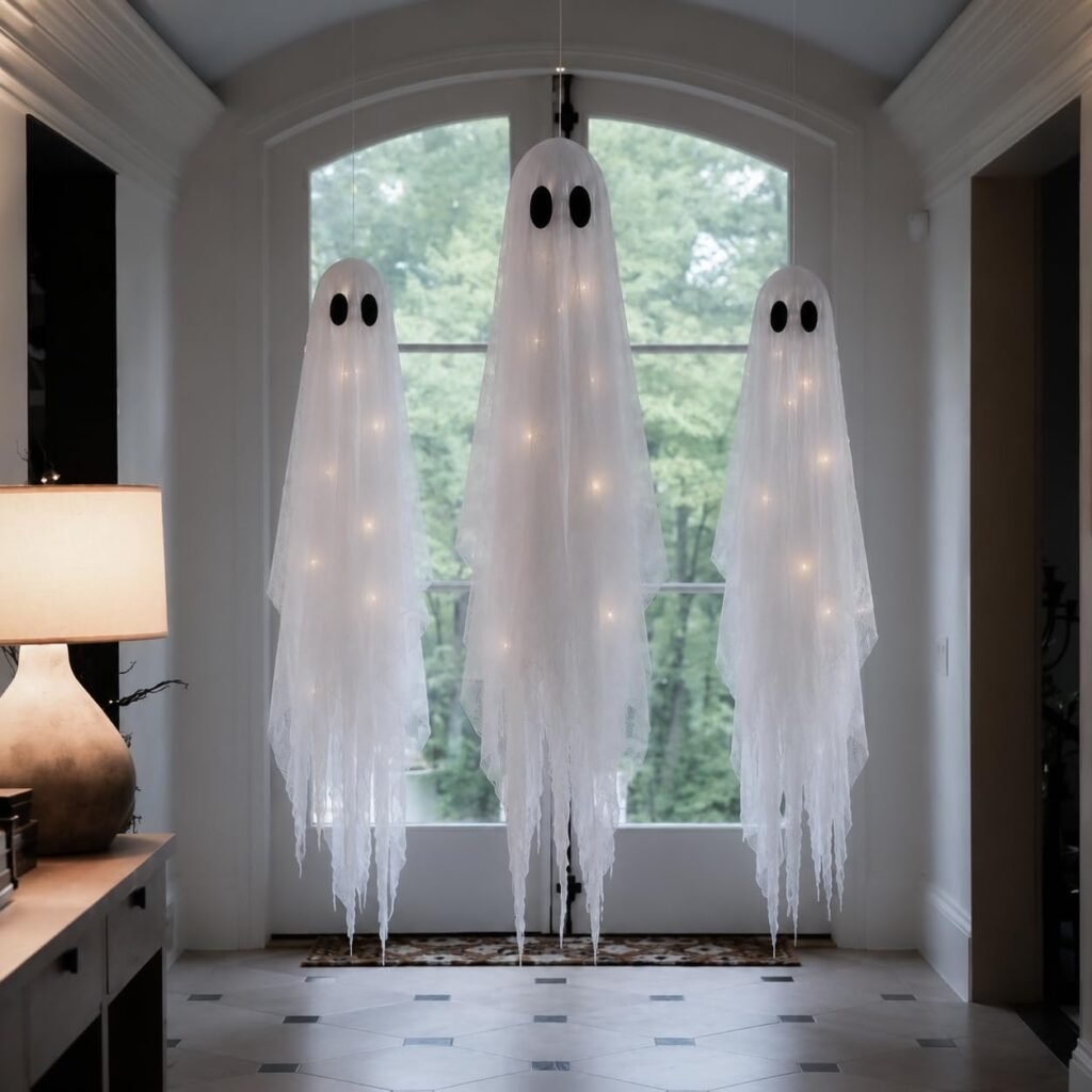 CheerBloom 3-Pack Hanging Ghost