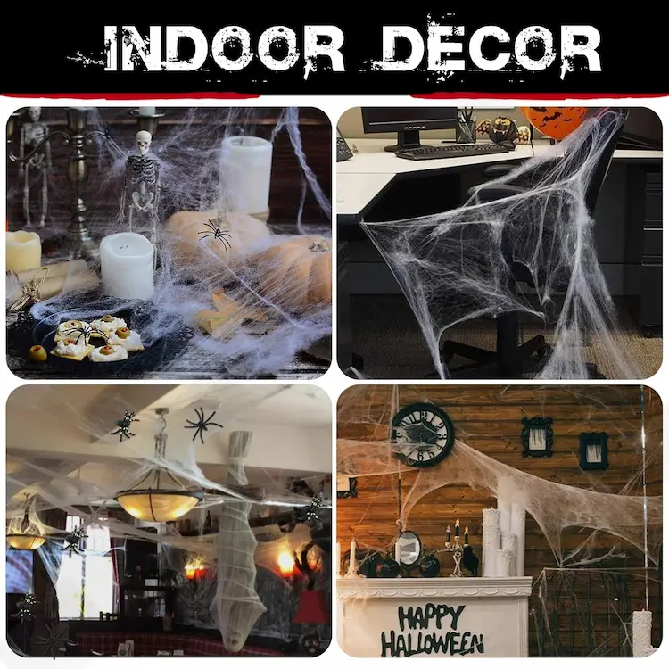 ZPISF 1000 sqft Spider Web