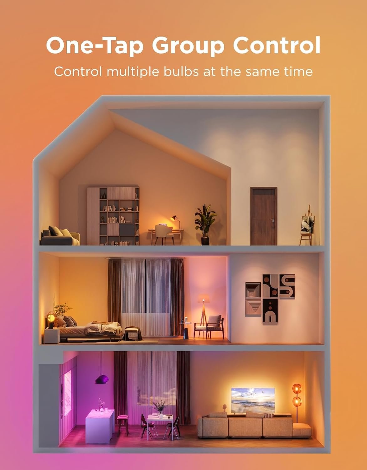  Govee Smart Light Bulbs