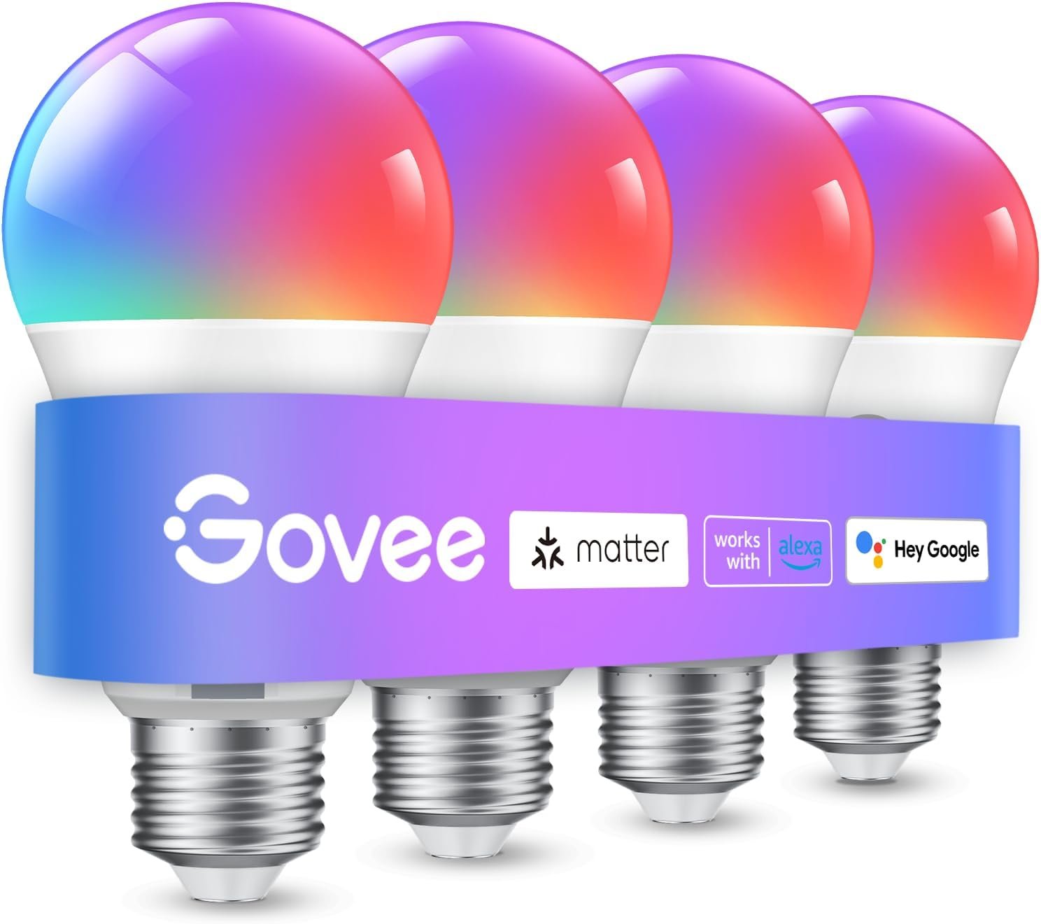  Govee Smart Light Bulbs