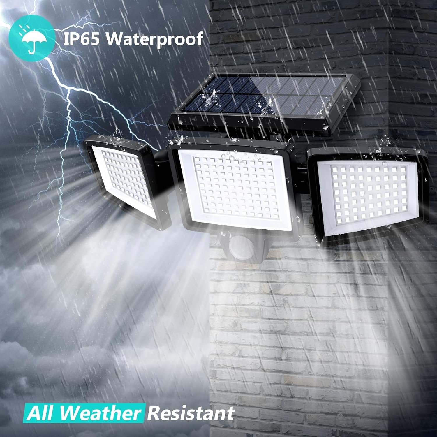 Tuffenough Solar Outdoor Lights 