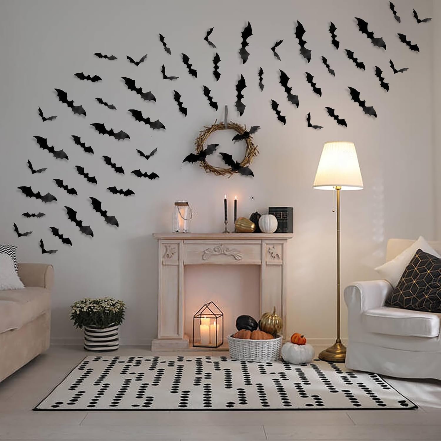 DIYASY Bats Wall Decor