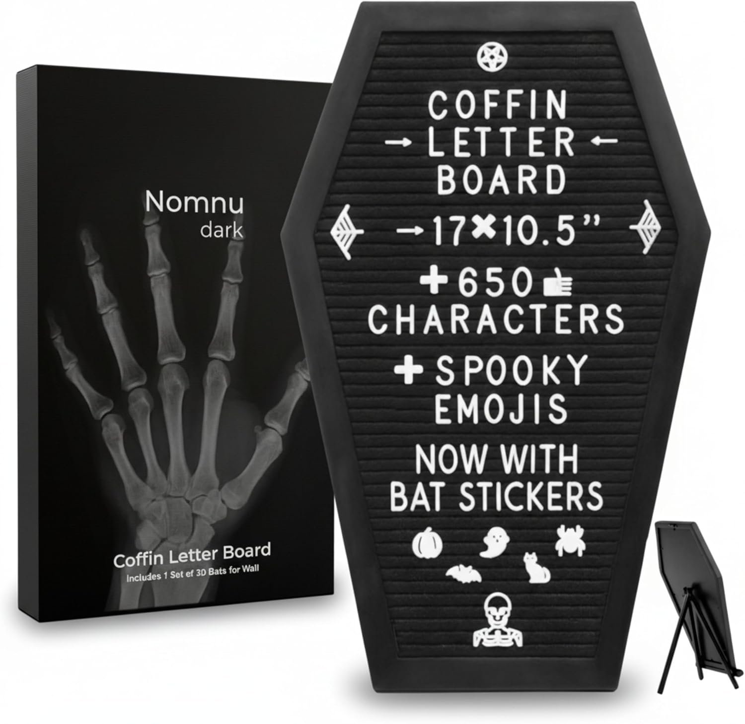 Nomnu Coffin Letter Board