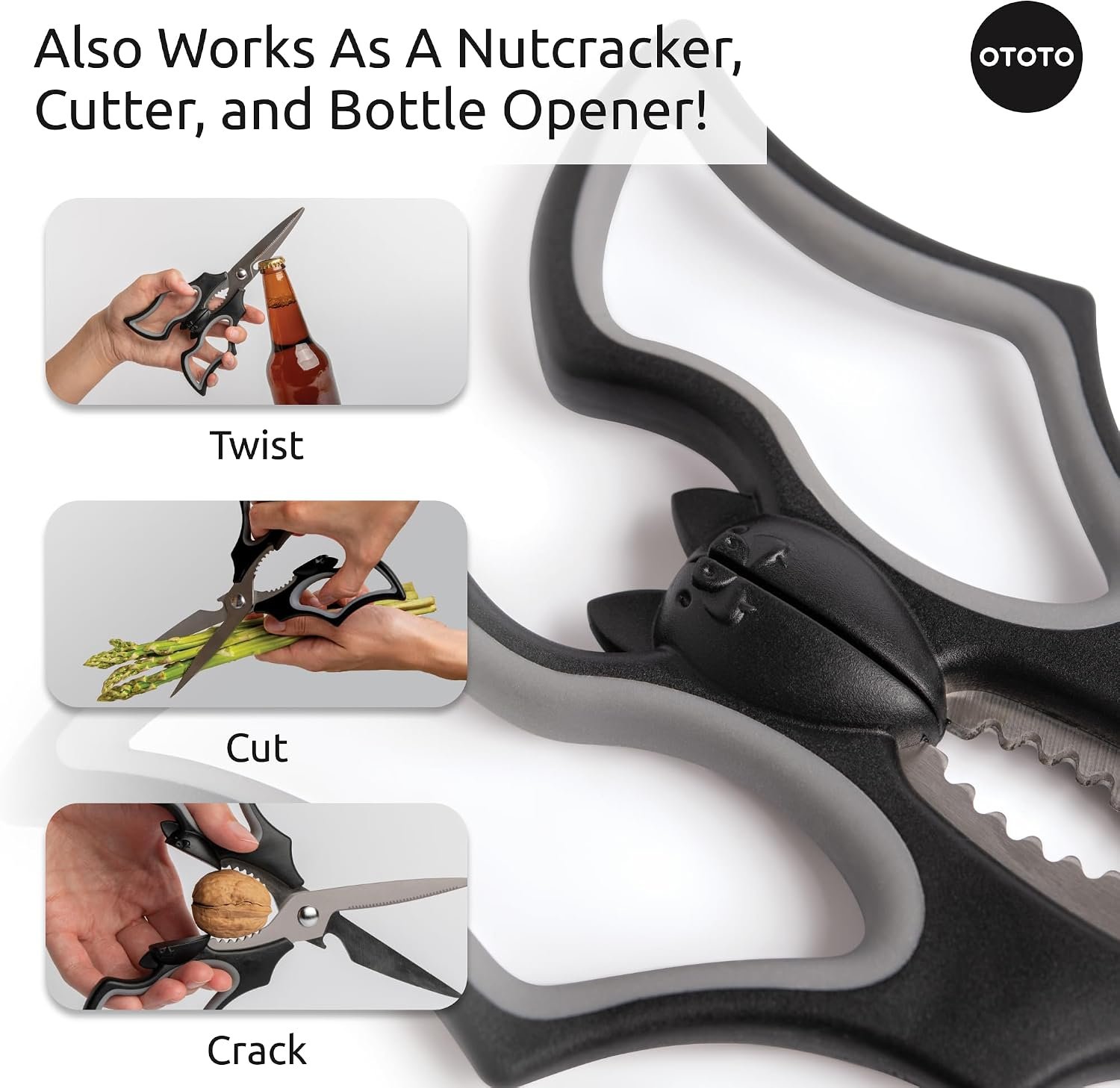 OTOTO Elizabat Kitchen Scissors