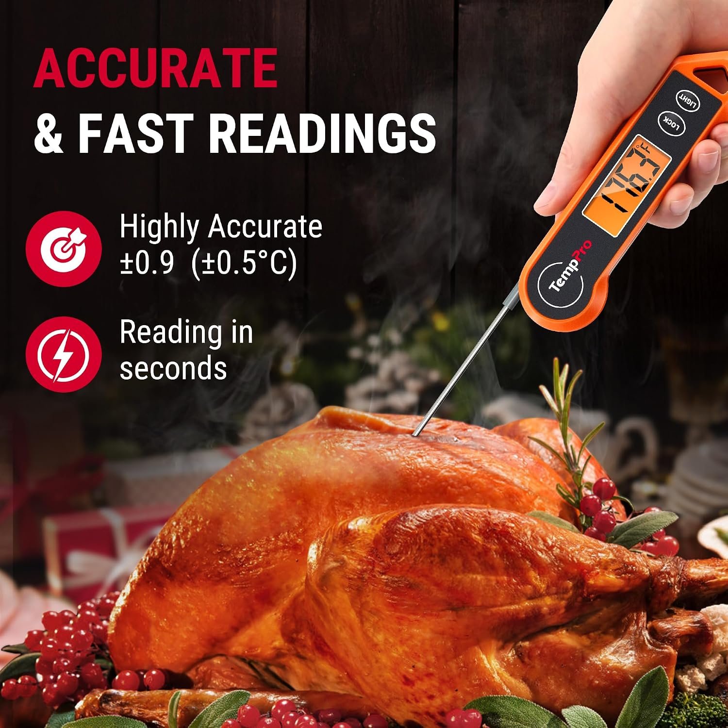 ThermoPro TP19H Meat Thermometer