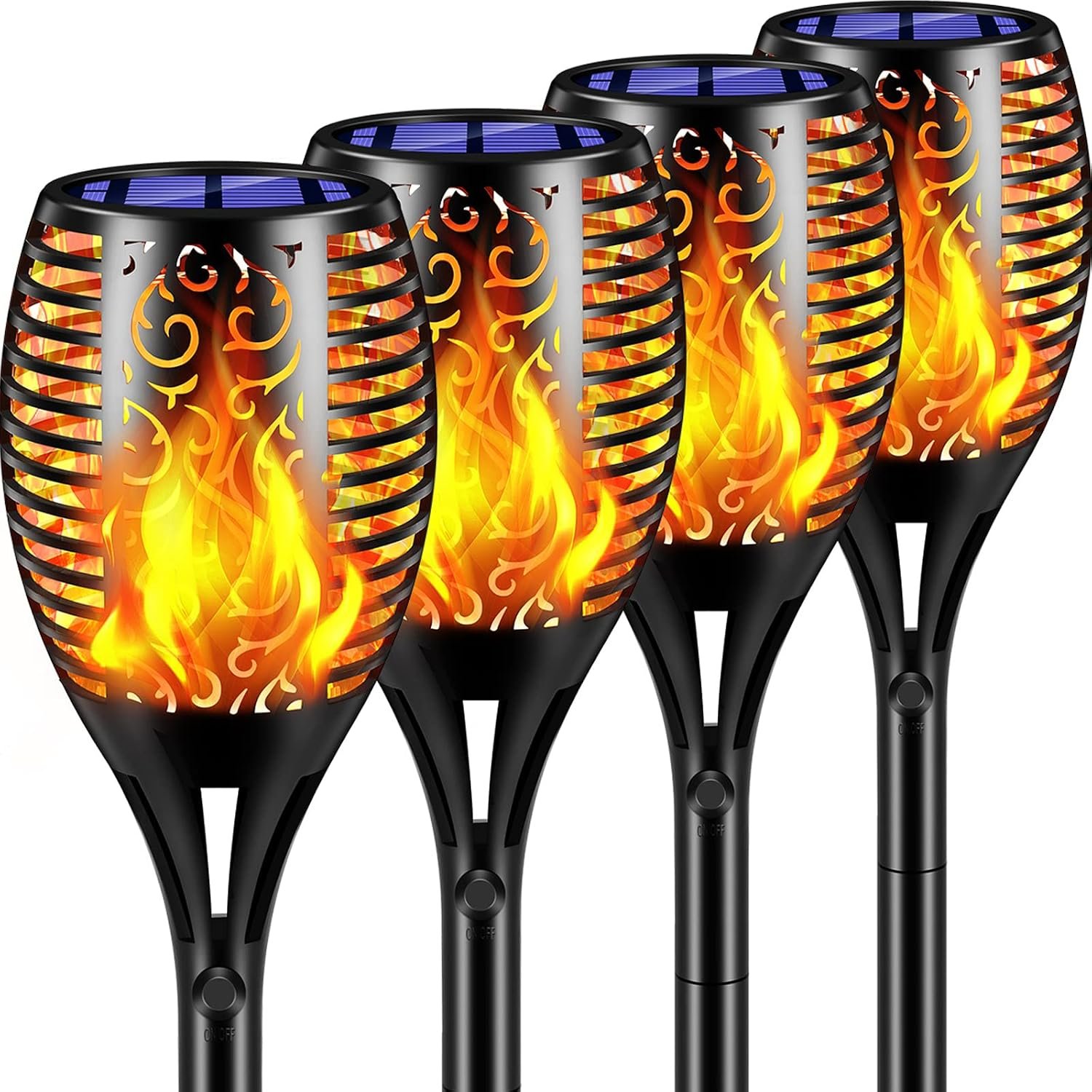 TomCare Solar Torch Lights