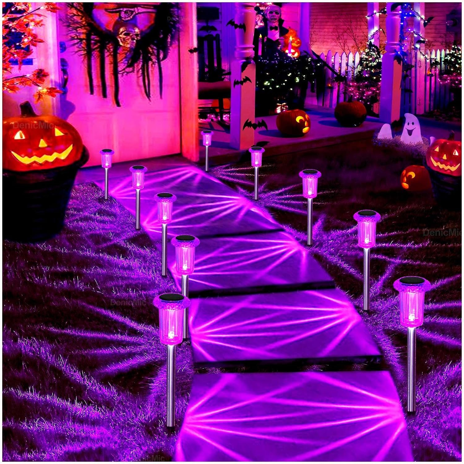 DenicMic Solar Halloween Lights
