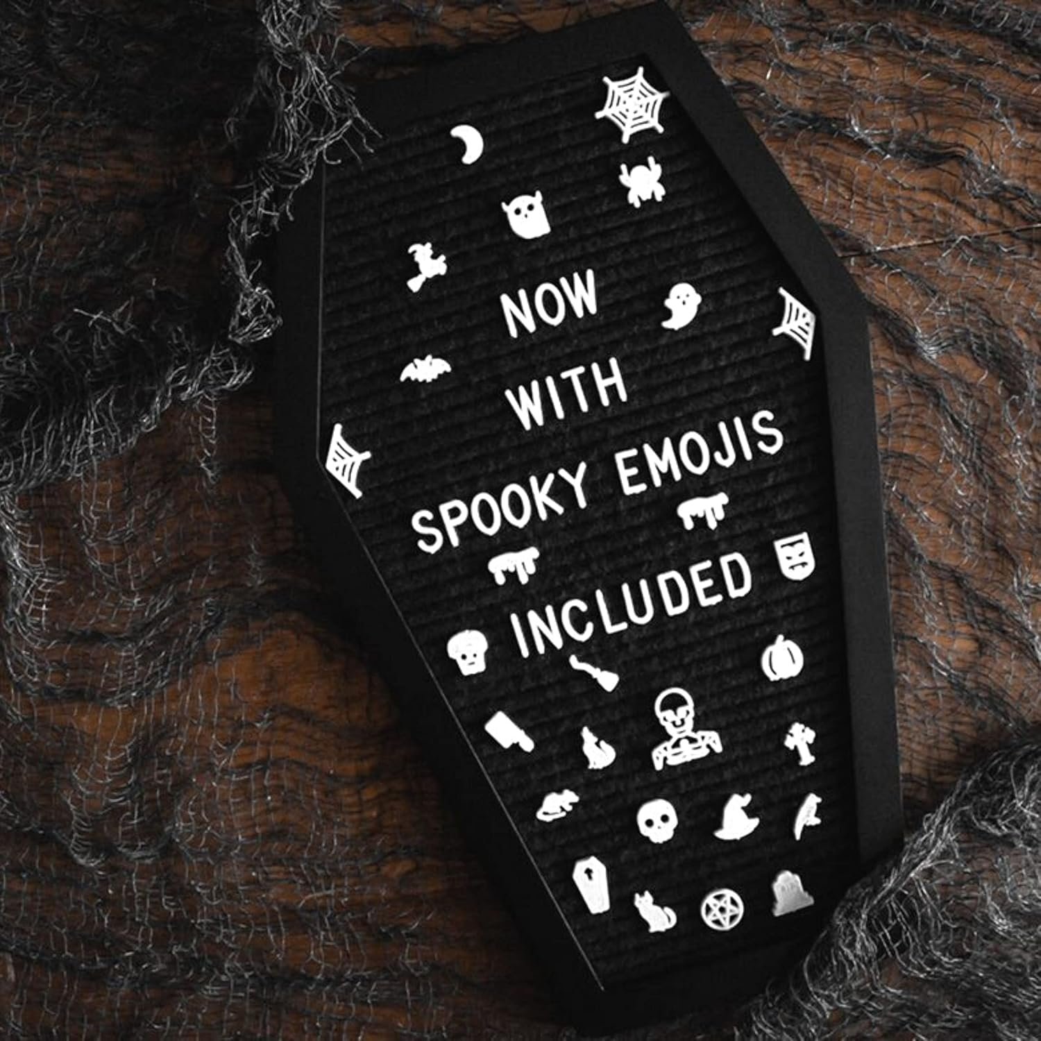 Nomnu Coffin Letter Board