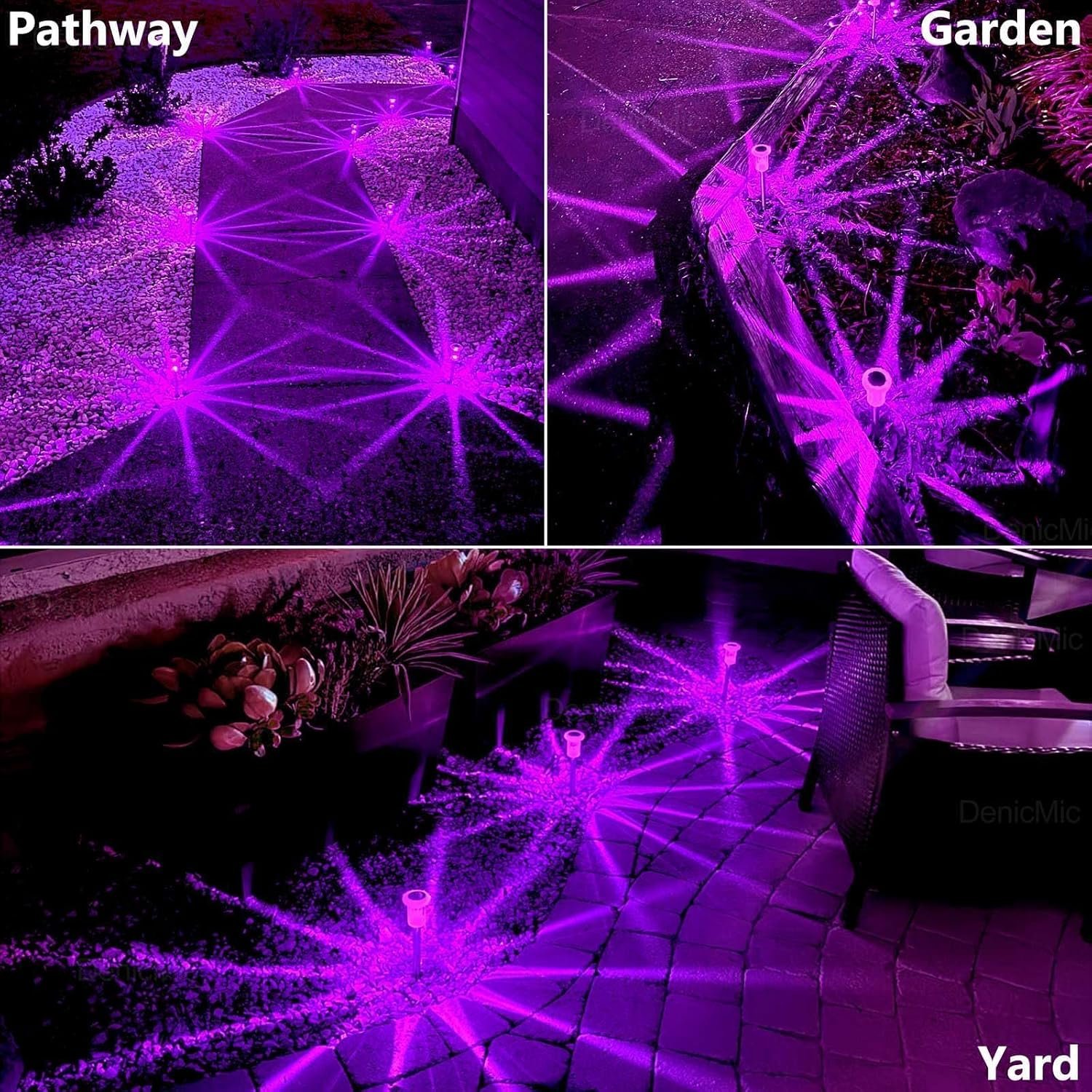 DenicMic Solar Halloween Lights