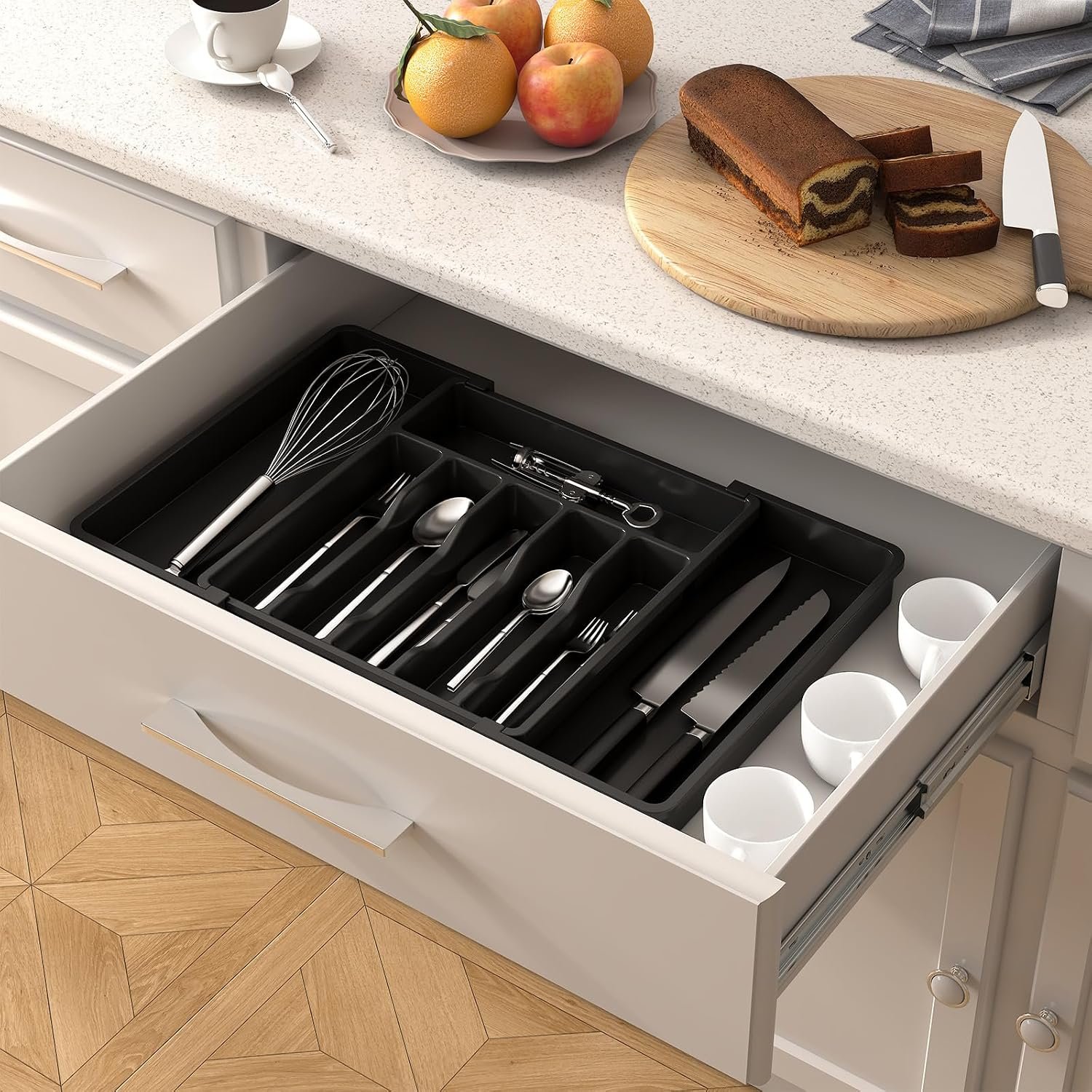 Lifewit Expandable Silverware Organizer