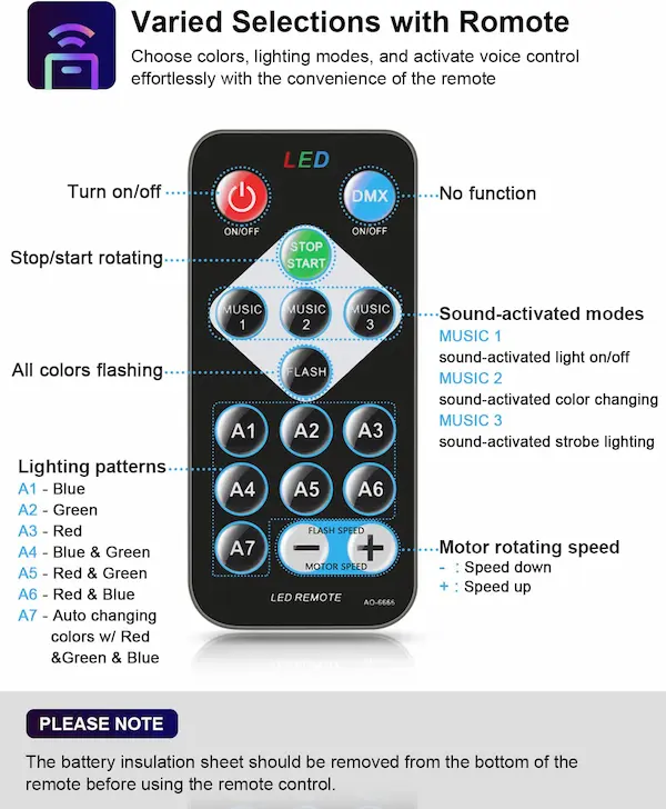 Luditek Sound Activated Party Lights