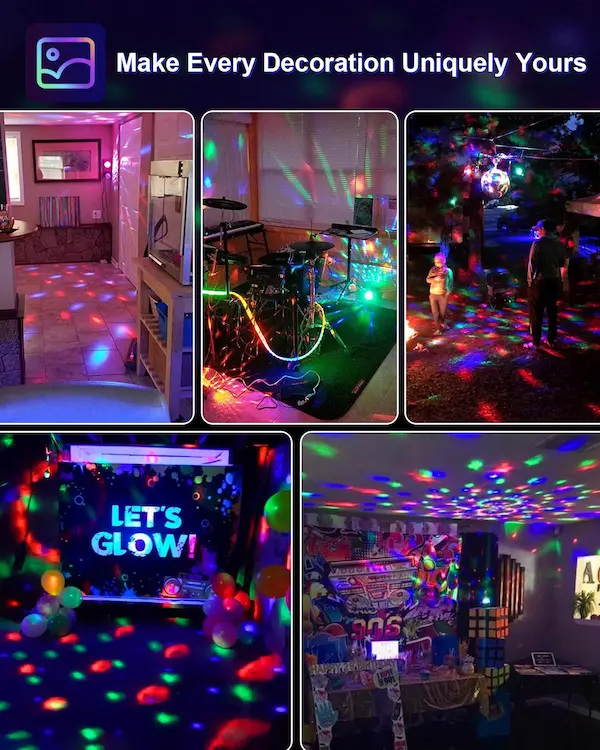 Luditek Sound Activated Party Lights