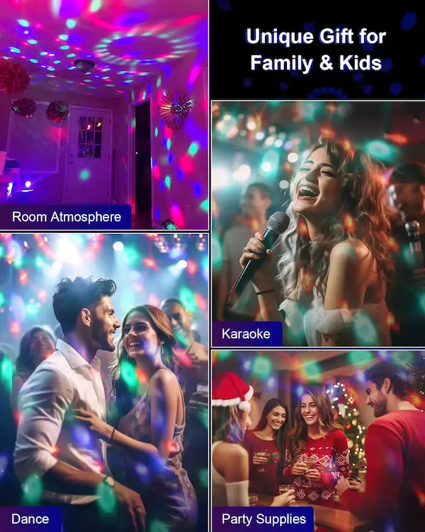 Luditek Sound Activated Party Lights