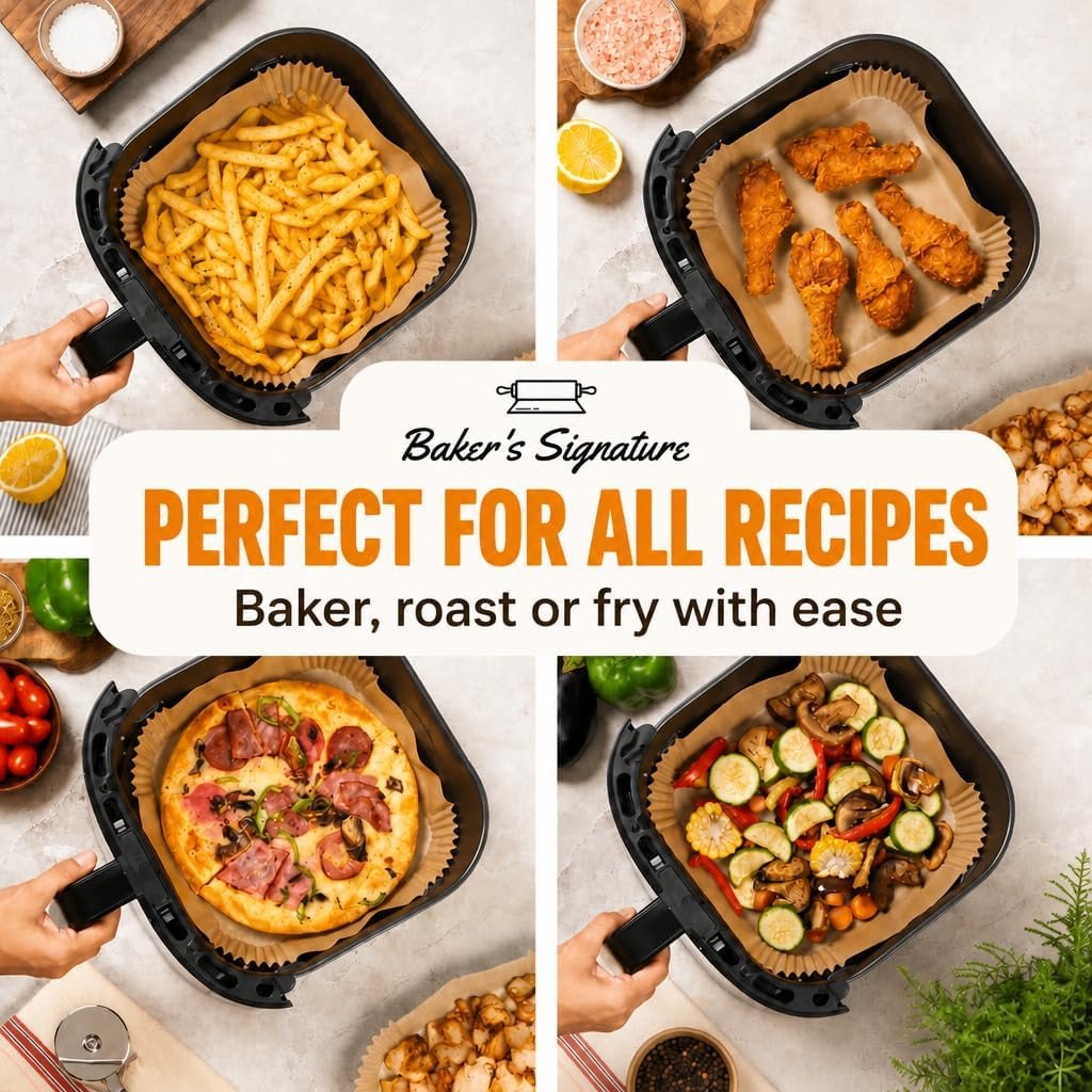 Baker's Signature Air Fryer Liners 