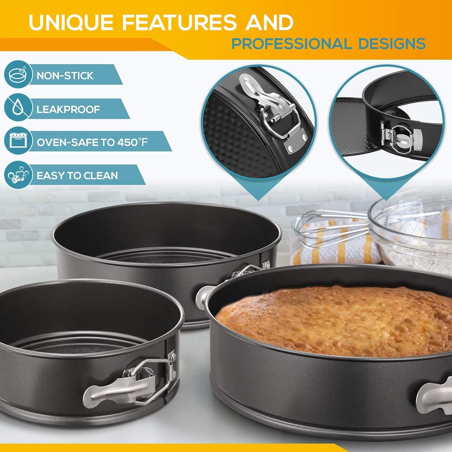 HIWARE Springform Pan Set